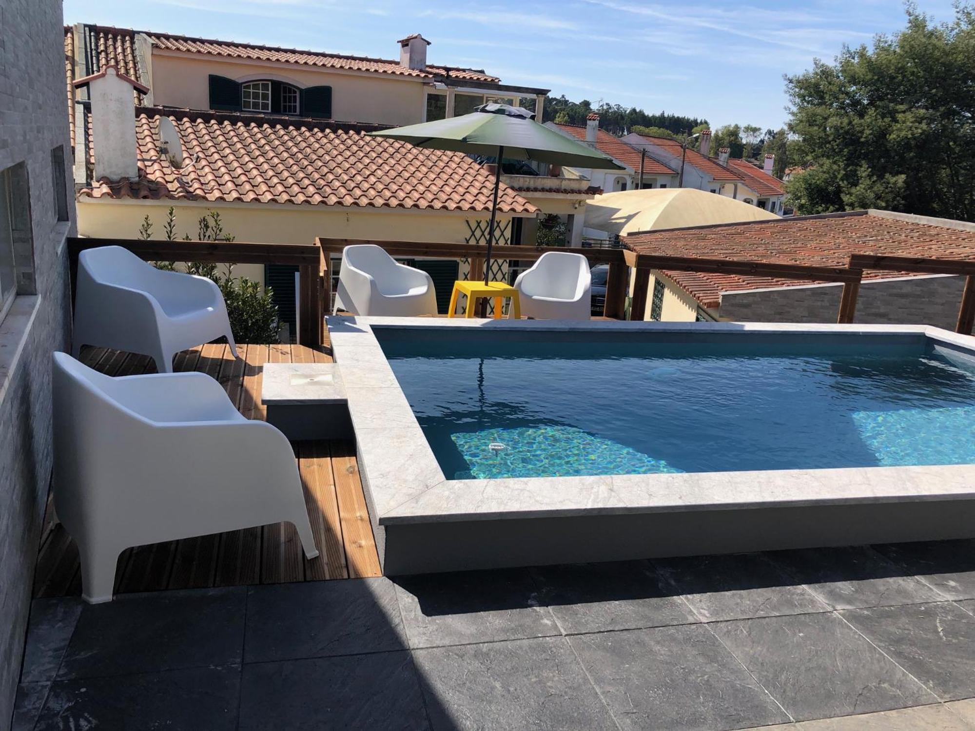 Sintra Breeze - Sun, Pool & Kitchen Mem Martins Exterior foto